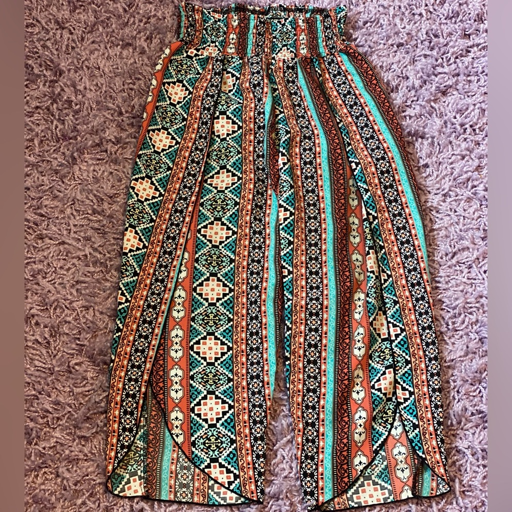 My Michelle girls pants size small, boho summer vibes